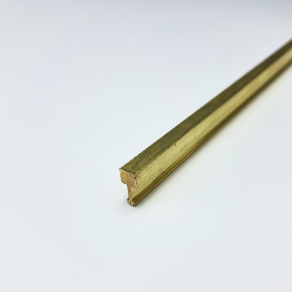 PITON 510 - Профиль для полов PROJOINT H= 10 мм, латунь натуральная, цвет золото, длина 2700 мм