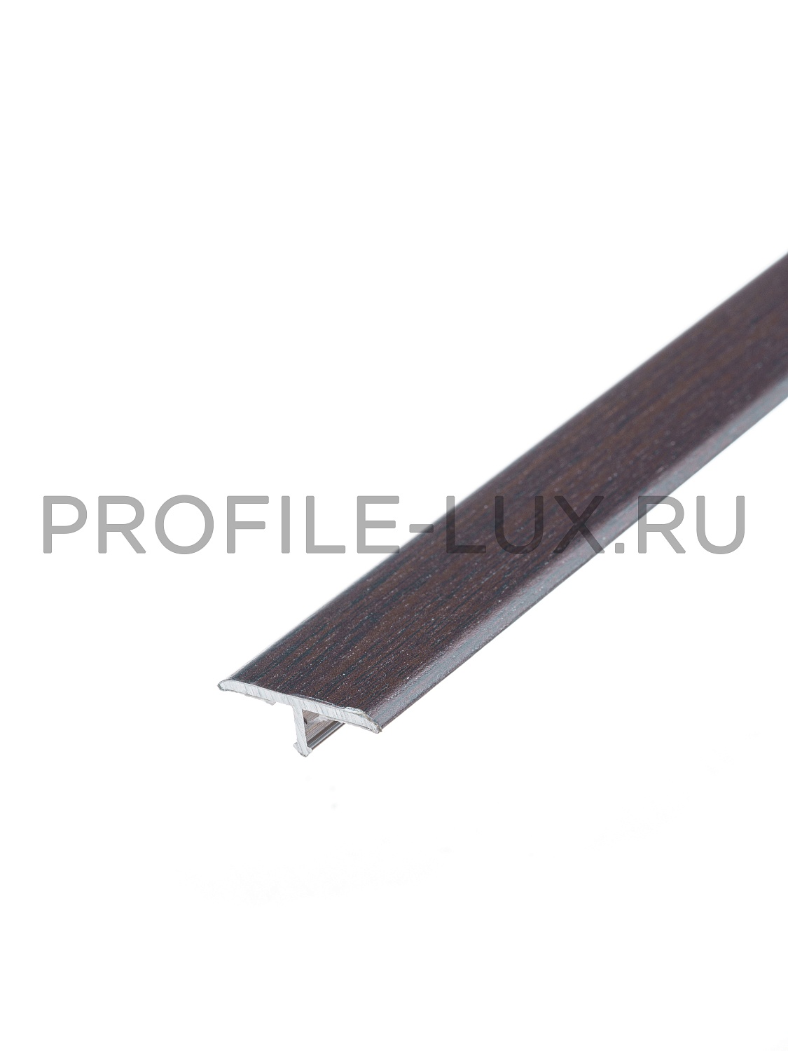 PCRA 10W 149 Т-образный профиль PROCOVER WOOD 26 мм, алюминий ламин, цвет венге, длина 2700 мм